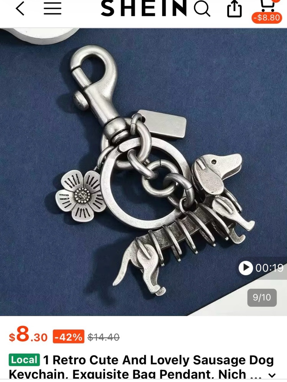Coach key chains- BEWARE